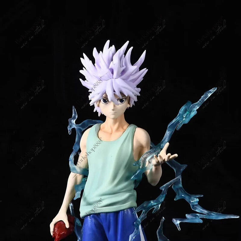 GK HUNTER X HUNTER  Killua Zoldyck Anime Figure Figurine Statue Toy 8.66“ 07FC0E-D4 - KOEEK
