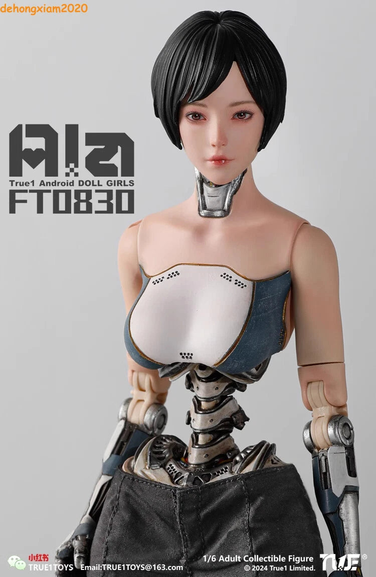 1/6 Stock True1 Toys Android Ala Female Action Figure Model Collect Toys 07FC0E-D4 - KOEEK
