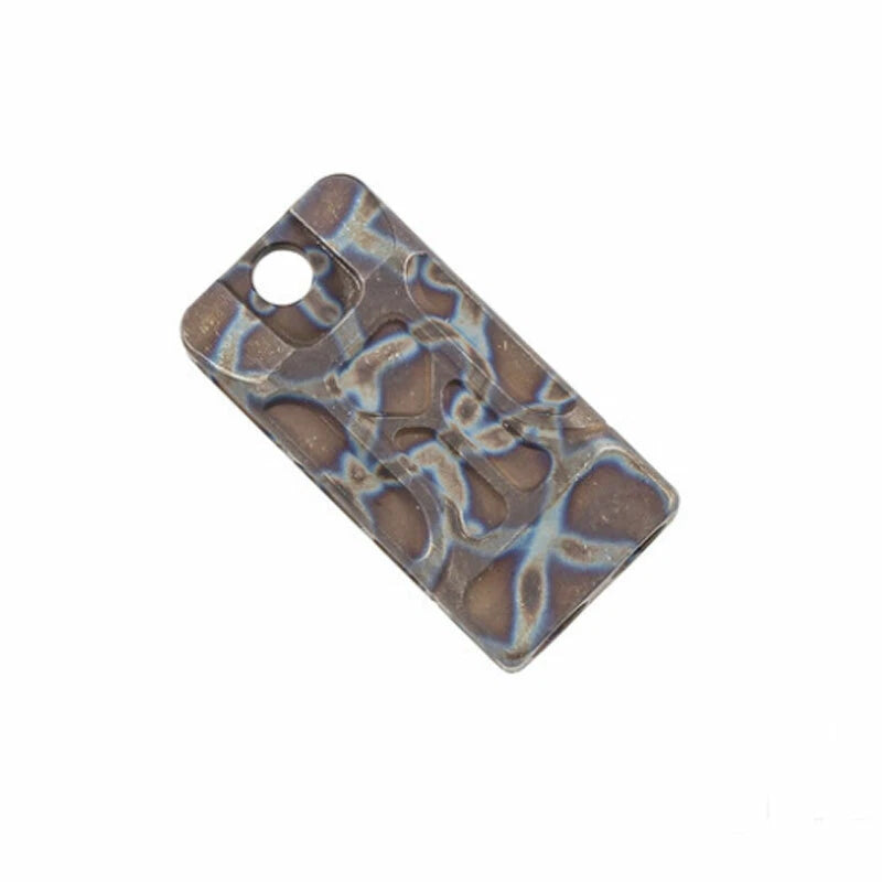 Titanium Twin Tubes SOS Whistle High Frequency Outdoor Survival EDC Keychain EDC - KOEEK