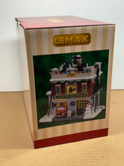 LEMAX !! Casey St. Firehouse 51  !! Porcelain Lighted Building LEMAX - KOEEK