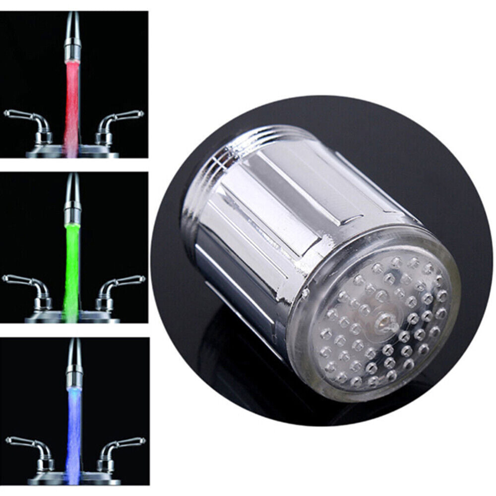 new  Easy Installation Faucet Light Colorful Light-emitting Diodes koeek - KOEEK