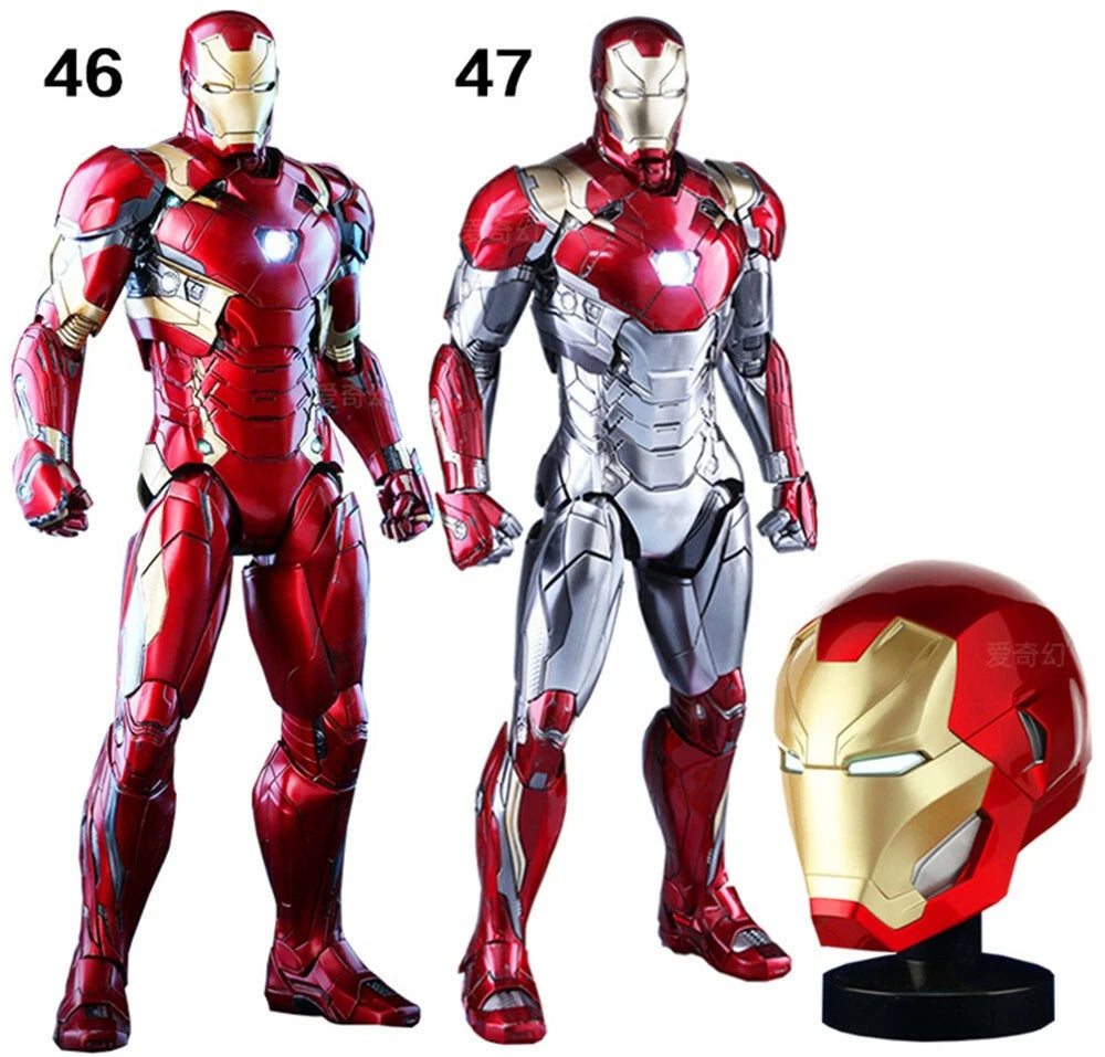 Iron Man Armor COS Wearable Suit EVA White Model Props  Suit Wearable Handmade 07FC0E-D4 - KOEEK