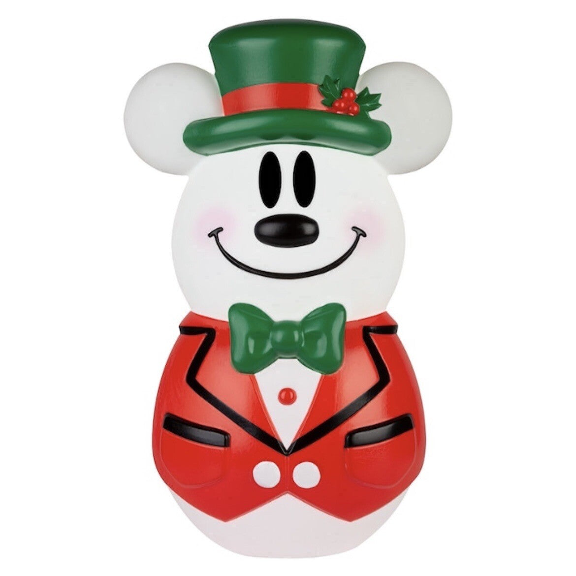Disney Christmas Mickey Mouse Blow Mold Snowman Light Up 23” Yard Decor Holidays DISNEY - KOEEK