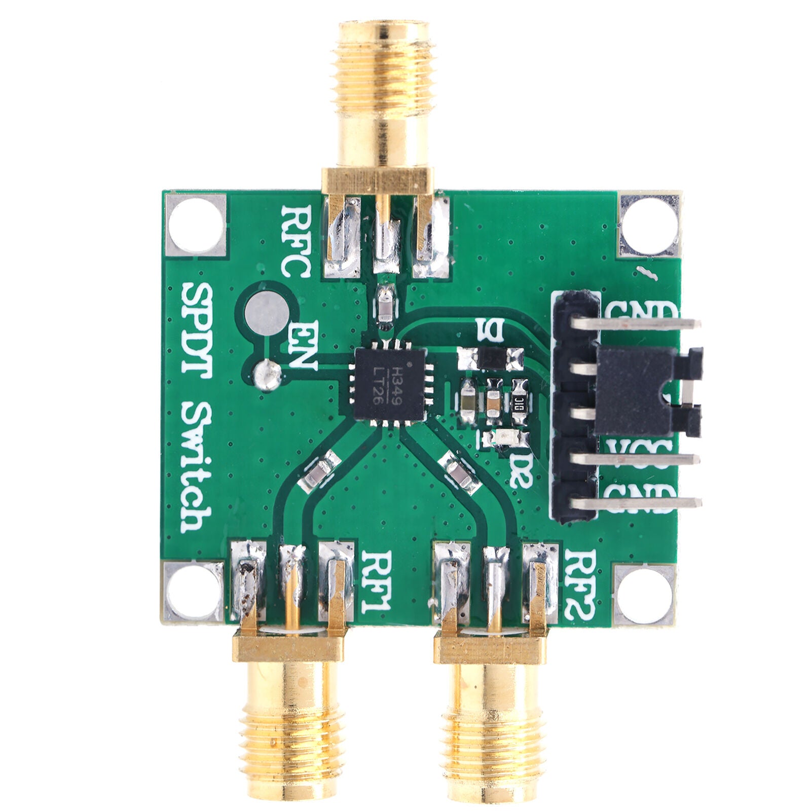 new 3V‑5V RF Switch Module Single-Pole 2 Throw Board 50Ohms Impedance SMA Interface koeek - KOEEK