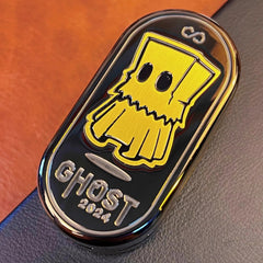 Novel Ghost EDC Fidget Slider Three-layer Mechanical Fidget Adults Toy 07FC0E-D4 - KOEEK