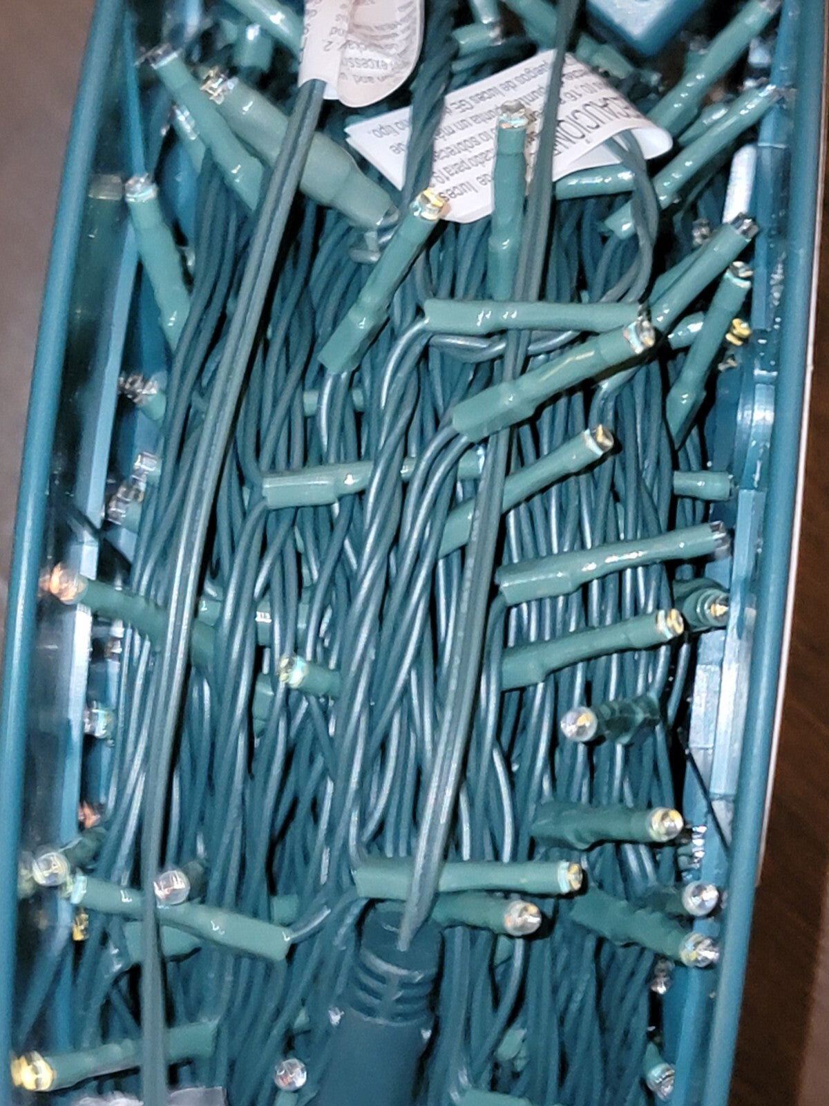 GE Color Choice 600 Ct Dual Color Multicolor Warm White LED MicroBright Lights GE - KOEEK