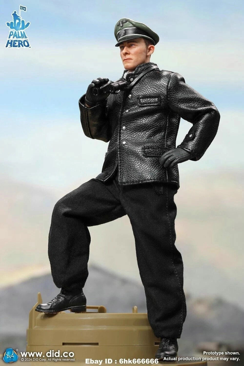 DID XD80022 German Panzer Commander Joachim Peiper 1/12 6" ACTION FIGURE Model 07FC0E-D4 - KOEEK