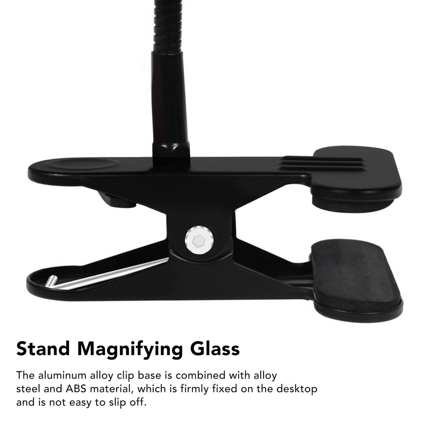 new Magnifying Lamp LED Light 3X Gooseneck With USB-Cable Adjustable Brightness koeek - KOEEK