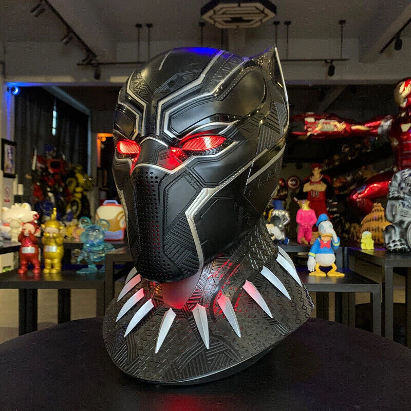 1/1 Killerbody Black Panther Wearable Helmet Mask LED Eyes Cosplay Halloween KILLERBODY - KOEEK