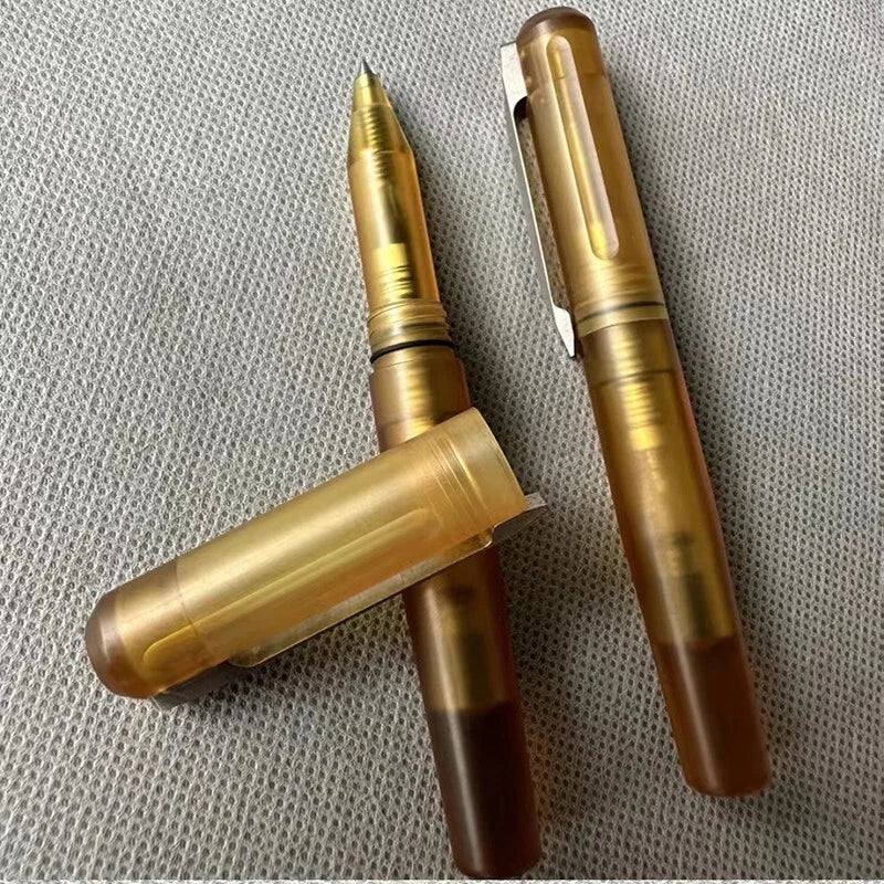 Titanium Alloy + Polyetherimide ULTEM Rollerball Ballpoint Gel G2 Refills 07FC0E-D4 - KOEEK