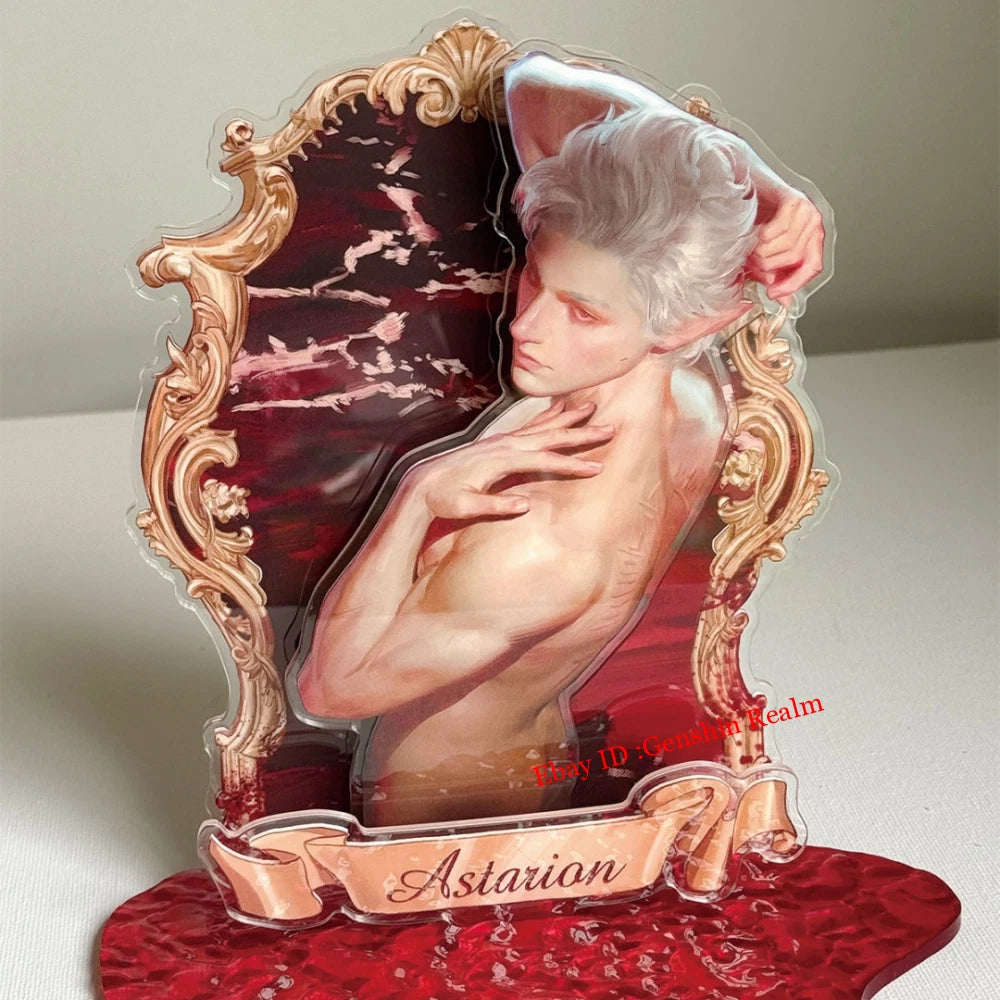 Baldur's Gate 3 Astarion Deluxe Acrylic Art Desktop Stand Figure Collection Gift 07FC0E-D4 - KOEEK