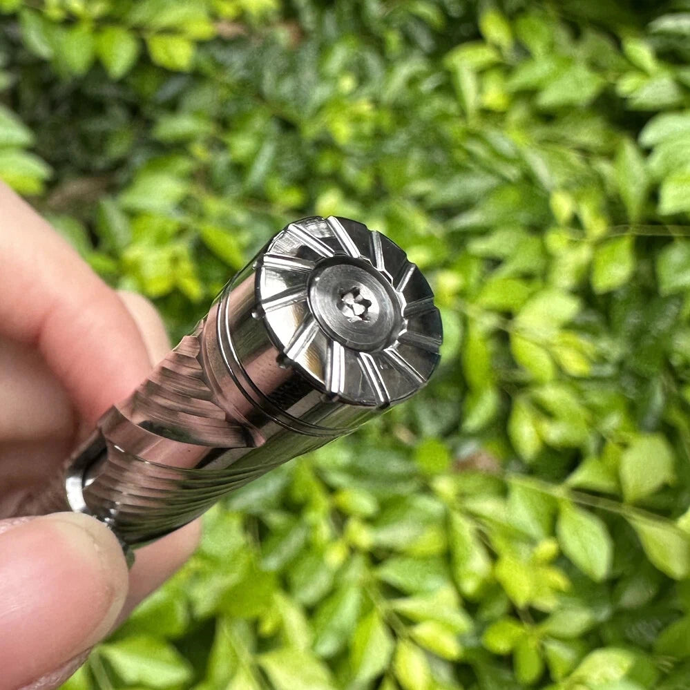 Titanium Alloy Pen Collection Pen Writing Portable Outdoor EDC Tools Pen Gifts 07FC0E-D4 - KOEEK