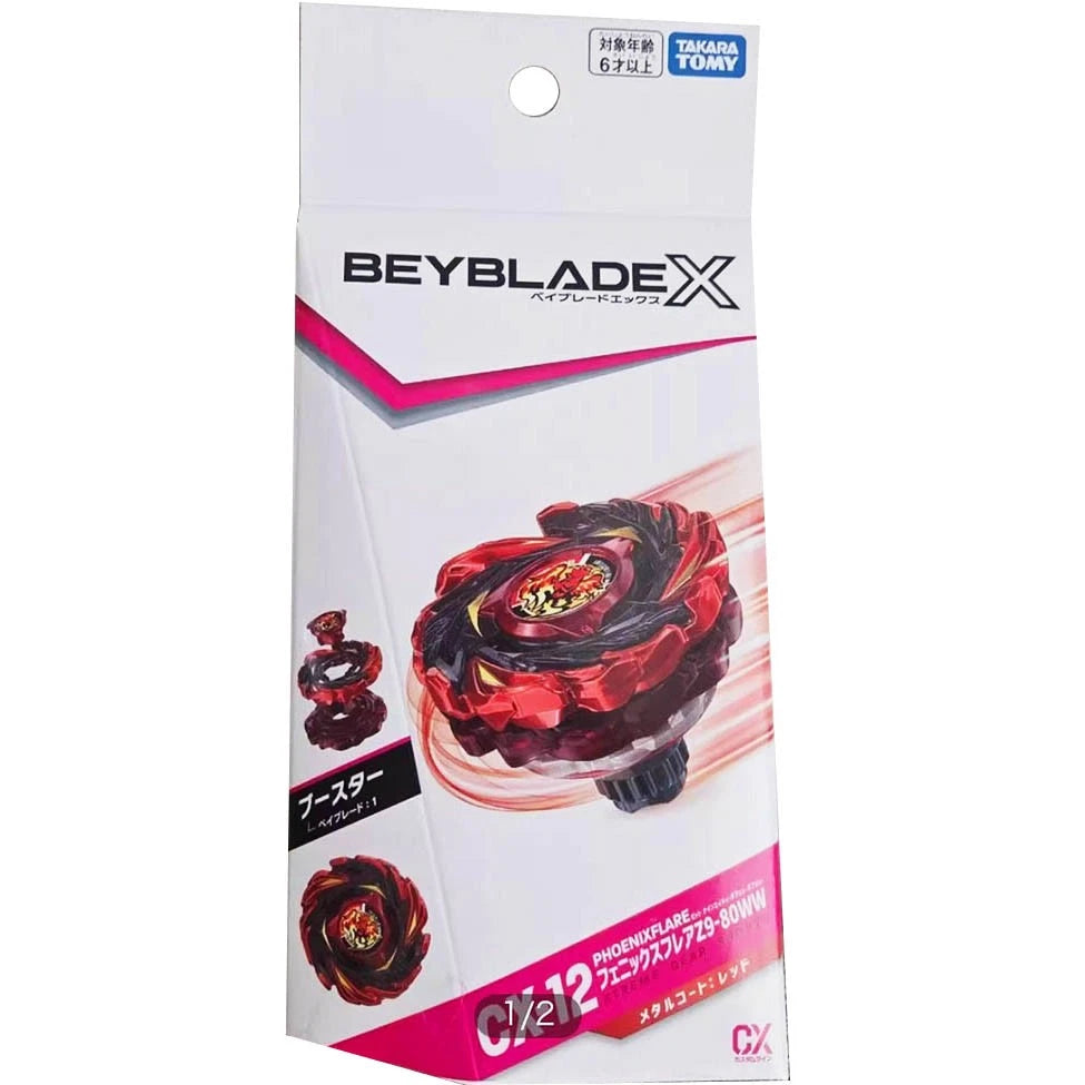 Takara Tomy CX12 Phoenix Flare Z9-80WW Burst Beyblade X Booster Official In Stoc TAKARA - KOEEK
