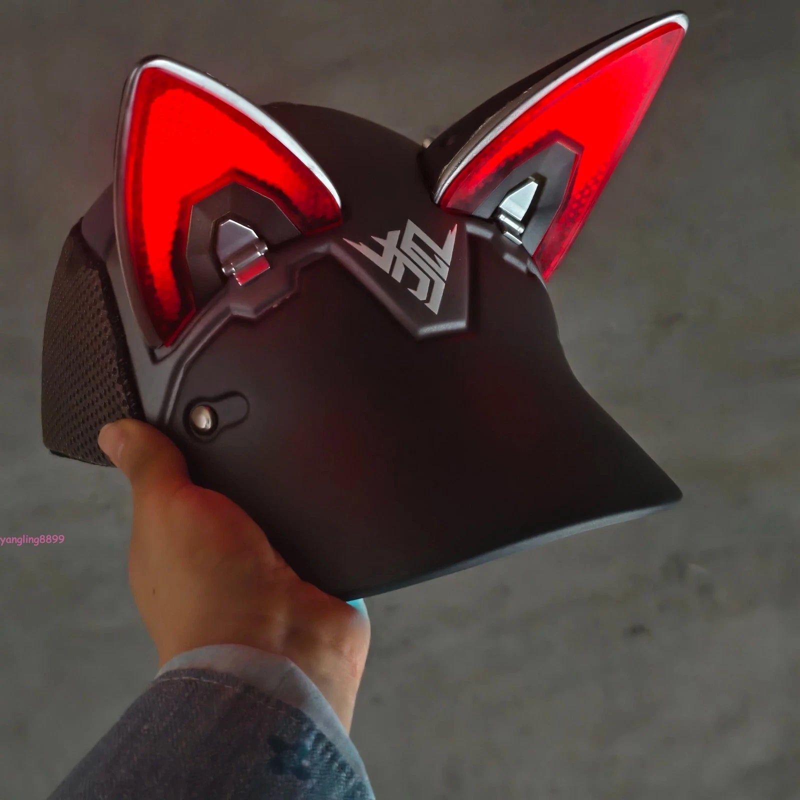 Overwatch Kiriko Cosplay Cap Halloween Party Cos Prop Hat with Fox Ears Unisex 07FC0E-D4 - KOEEK
