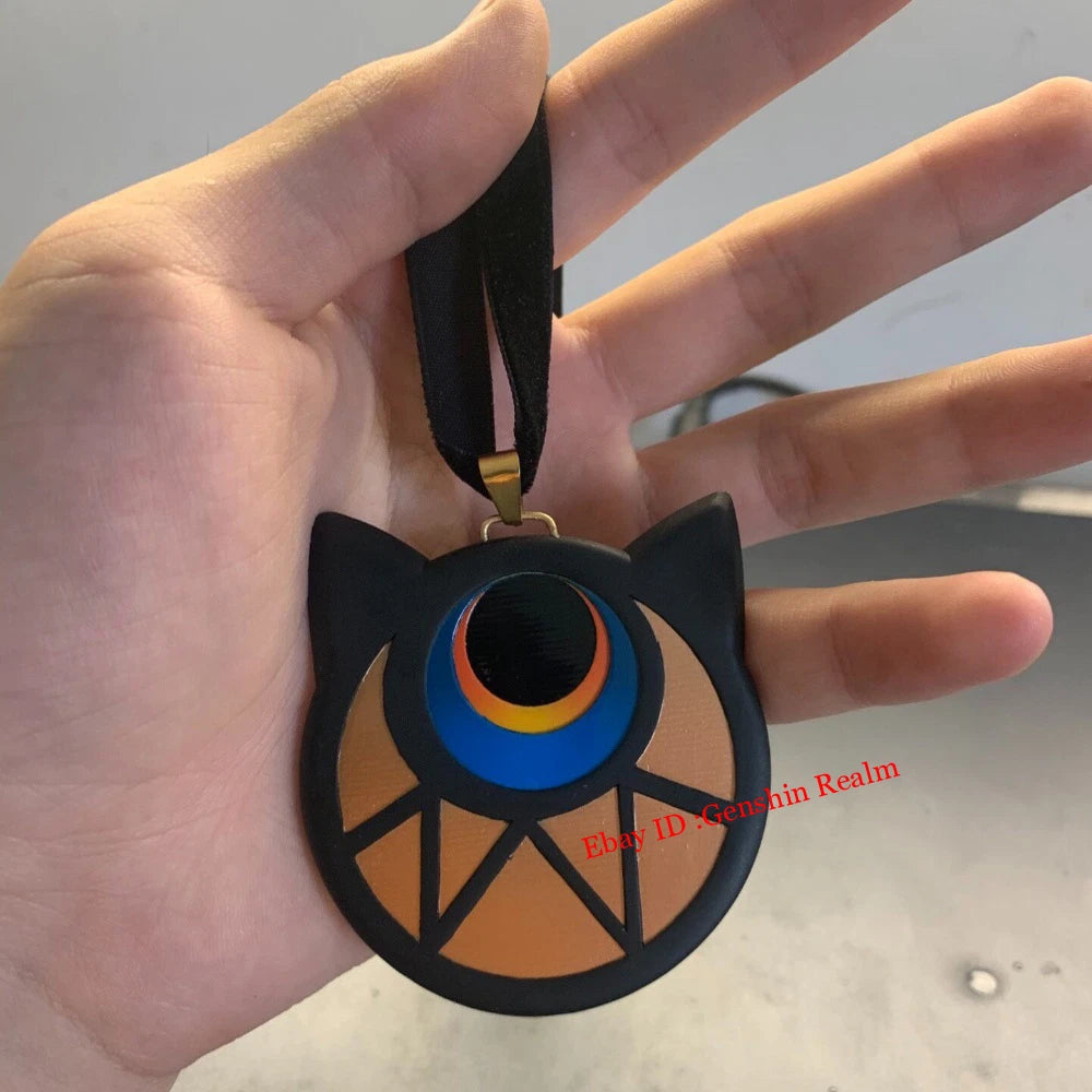 Anime Honkai: Star Rail Cipher Cosplay Prop Resin Coins Collection Necklace Gift 07FC0E-D4 - KOEEK