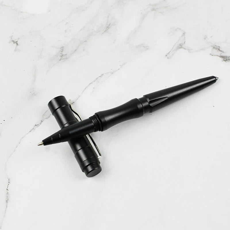 Aluminum Alloy Tool EDC Toy Pen Tungsten Steel Head Portable Pen W/clip Gift 07FC0E-D4 - KOEEK