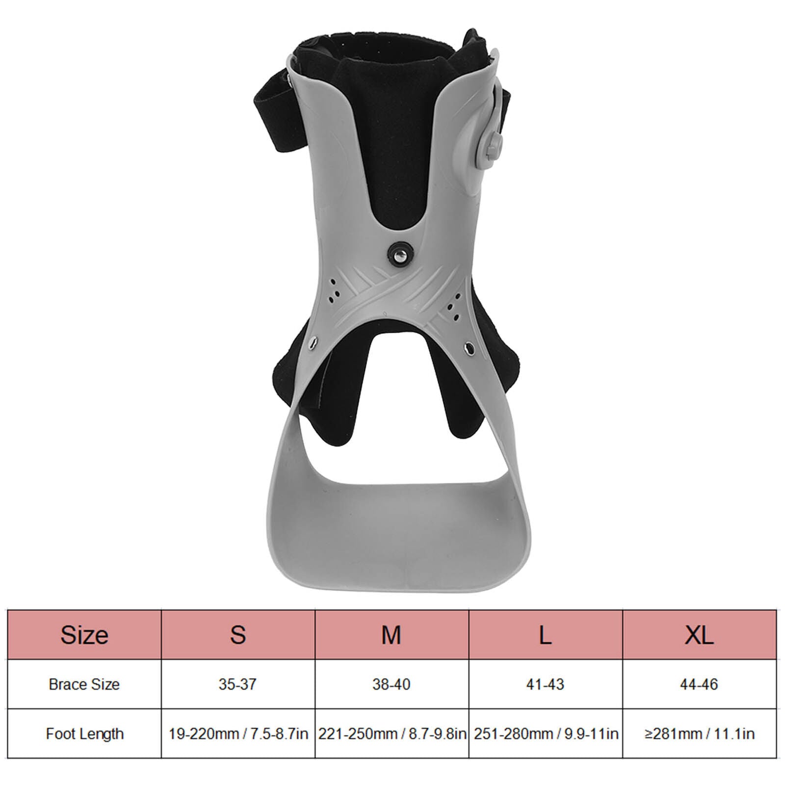 new (Left Foot L)Ankle Orthosis Support Foot Drop Brace Buckle Posture ABE koeek - KOEEK