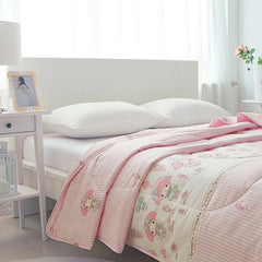 Cotton My Melody Blanket Summer Cool Quilt Pink Bed Quilt Cover Warm Blanket 07FC0E-D4 - KOEEK