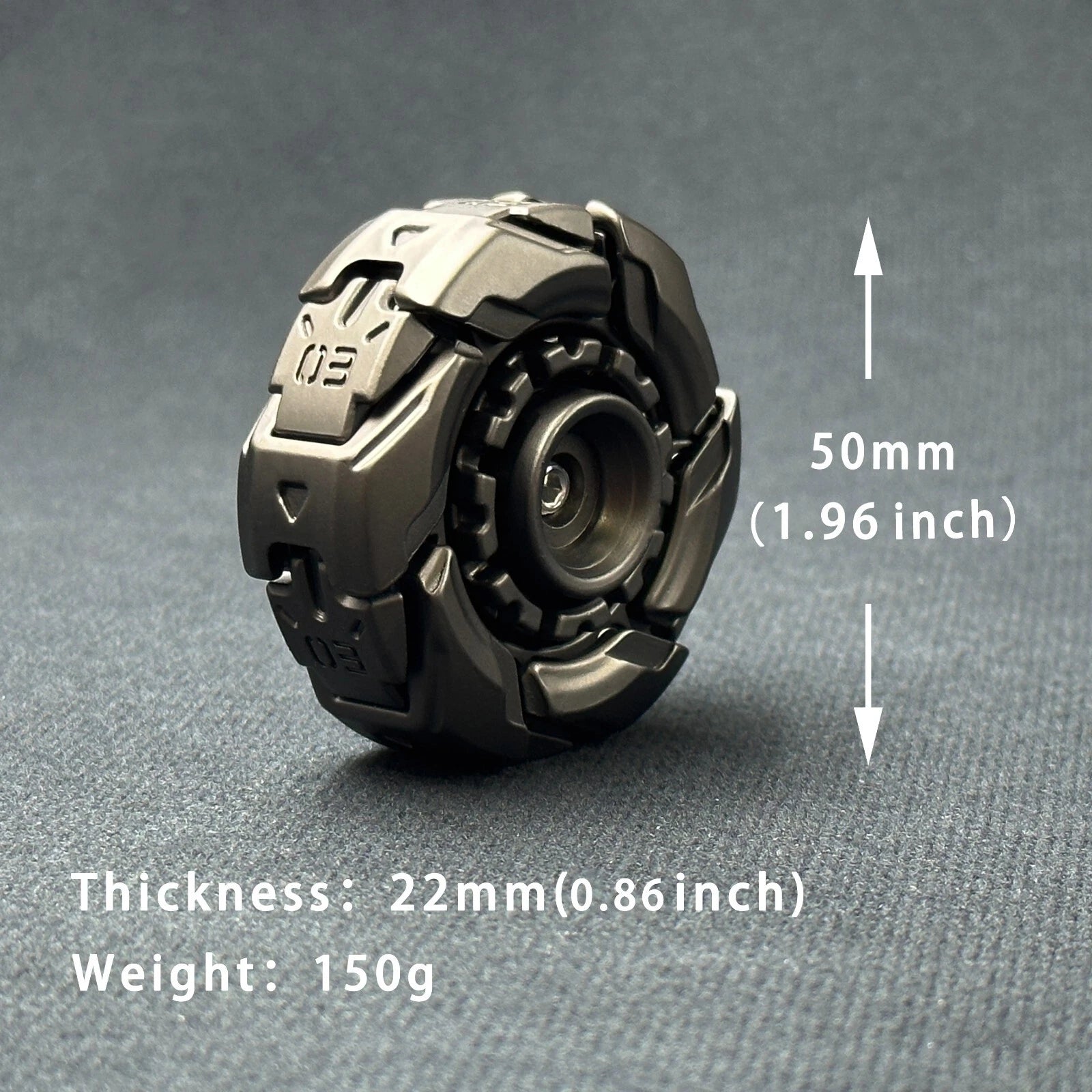 EDC Fidget Sliders Open Armor Spinning TopFidget Toys Stress Relief for Adults 07FC0E-D4 - KOEEK