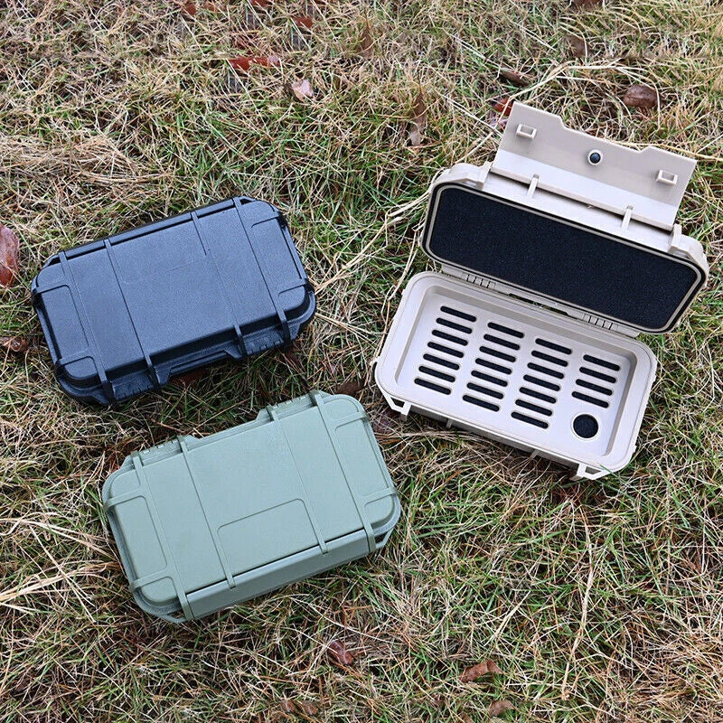 EDC Waterproof Double Layer Shockproof Storage Box Portable outdoor Multi Tool 07FC0E-D4 - KOEEK