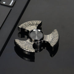 Pure Steel Fidget Hand Spinner Finger Gyro Toys EDC Focus Stress Reliever gift 07FC0E-D4 - KOEEK