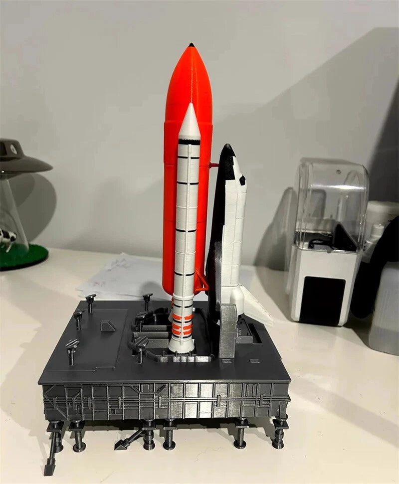 Saturn-5 Space Shuttle Starship SLS Block Spacecraft Model Painted Toys Gifts 07FC0E-D4 - KOEEK