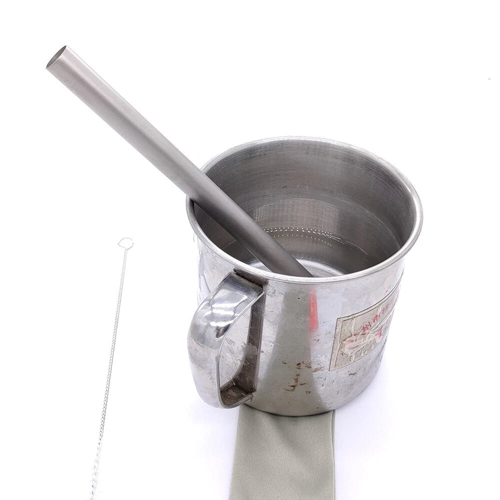 TC4 Titanium Alloy Outdoor Camping Coffee Drinks Straw EDC Portable Multi Tools 07FC0E-D4 - KOEEK