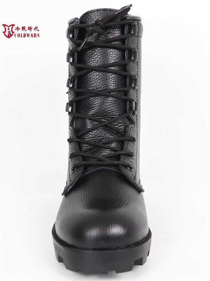 Russian DPR Men Motorcycle Combat Boots Military Boots Ankle Leather Shoes Boots 07FC0E-D4 - KOEEK