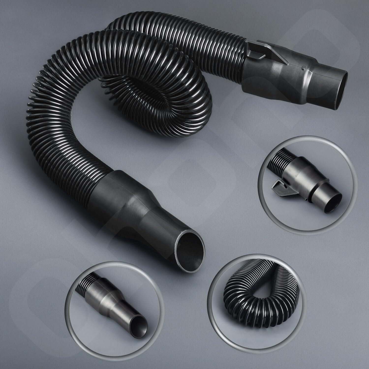 new 14-37-0105 Vacuum Hose Replacement for Milwaukee 0880-20 0970-20 Black 07FC0E-D4 - KOEEK