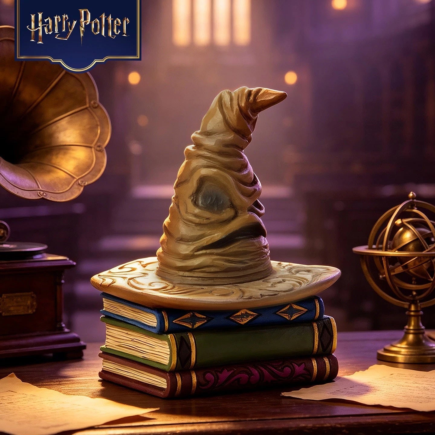 Enesco Harry Potter Mini Sorting Hat Ornament Statue Figure Collectible Gift ENESCO - KOEEK