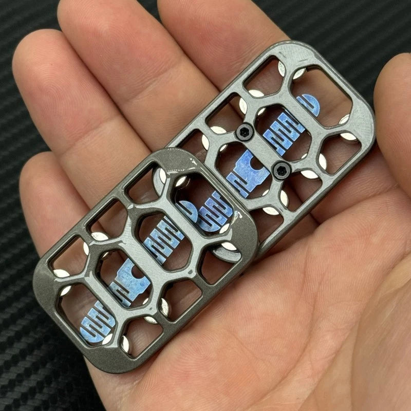 Unique Hollowed-out Design Zinc Alloy Fidget Slider EDC Fidget Toy Office Gadget 07FC0E-D4 - KOEEK