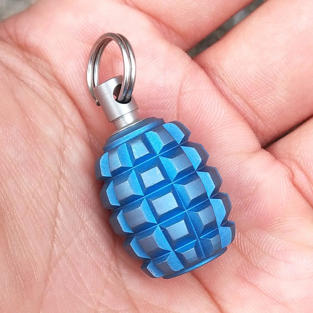 Titanium Begleri Knife Lanyard Beads Keychain Decoration DIY EDC Tool Pendants 07FC0E-D4 - KOEEK