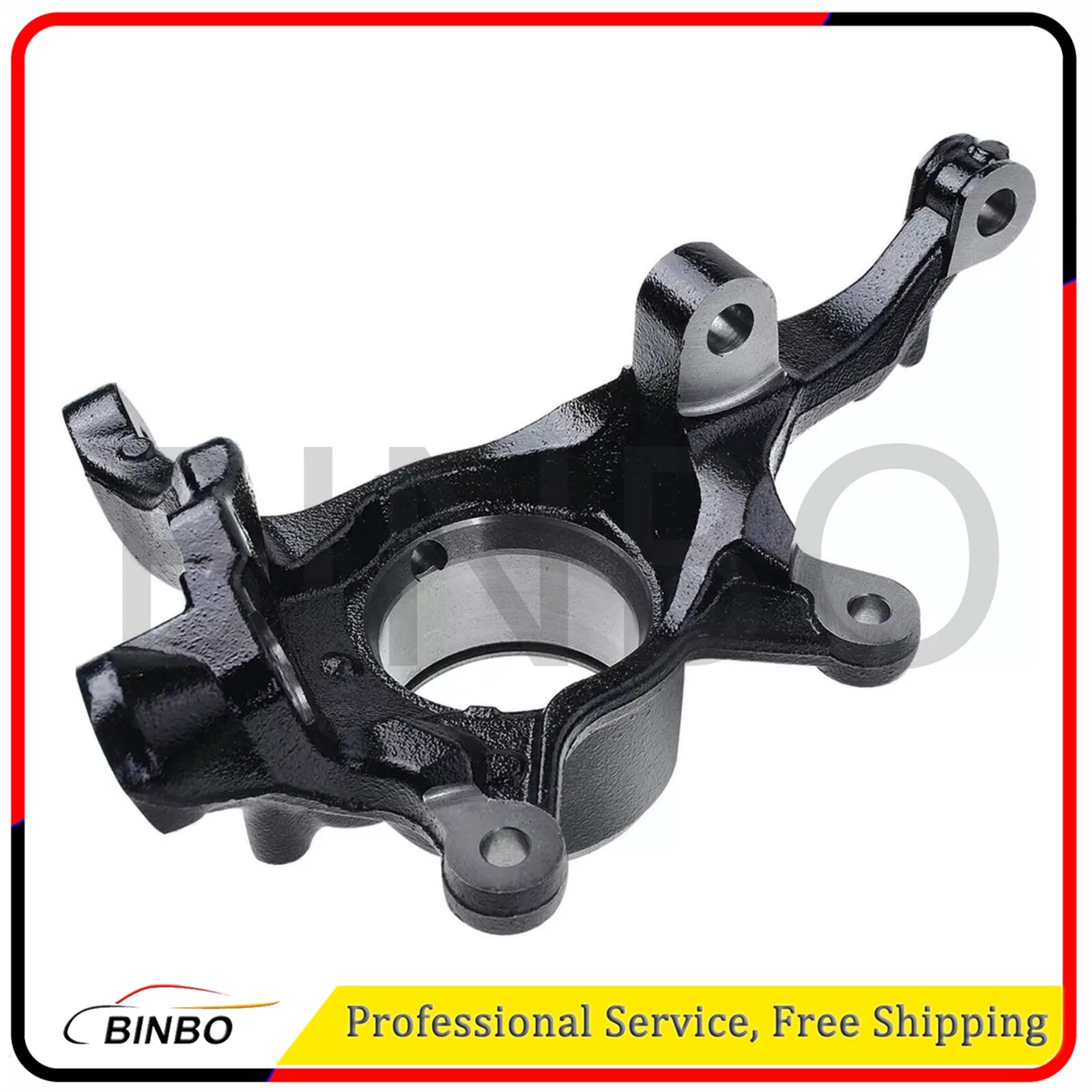 Steering Knuckle Front Right RH for BMW E53 X5 2000-2006 3.0L 4.4L 4.6L 4.8L 07FC0E-D4 - KOEEK