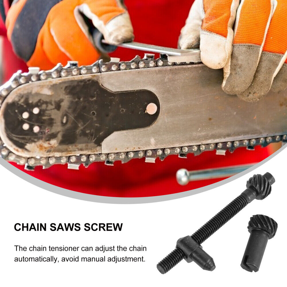 new Chainsaw Adjustment Screw 5.50X1.80X1.00CM Tool Steel Tensioner Adjusting koeek - KOEEK