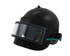 US Stocked Russian Special Forces Altyn K6-3 Helmet Mask Black Steel Helmet Prop 07FC0E-D4 - KOEEK