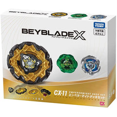Tomy Takara EmperorMight Deck Set Beyblade X Burst Booster CX11 Starter Official TAKARA - KOEEK