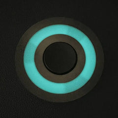 Luminous Threeleaf Fidget Spinner EDC Fidget Toys Metal Hand Spinner ADHD Tool 07FC0E-D4 - KOEEK