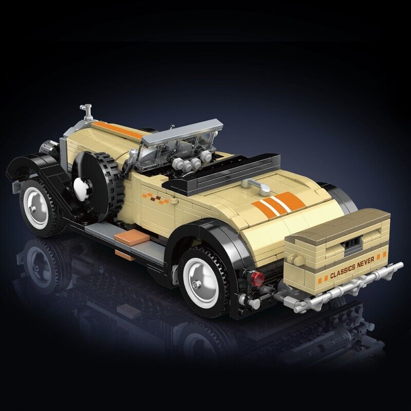 new Mould King 10115 Classic Retro Vintage Car Building Block Toy Display Decoration MOULD KING - KOEEK