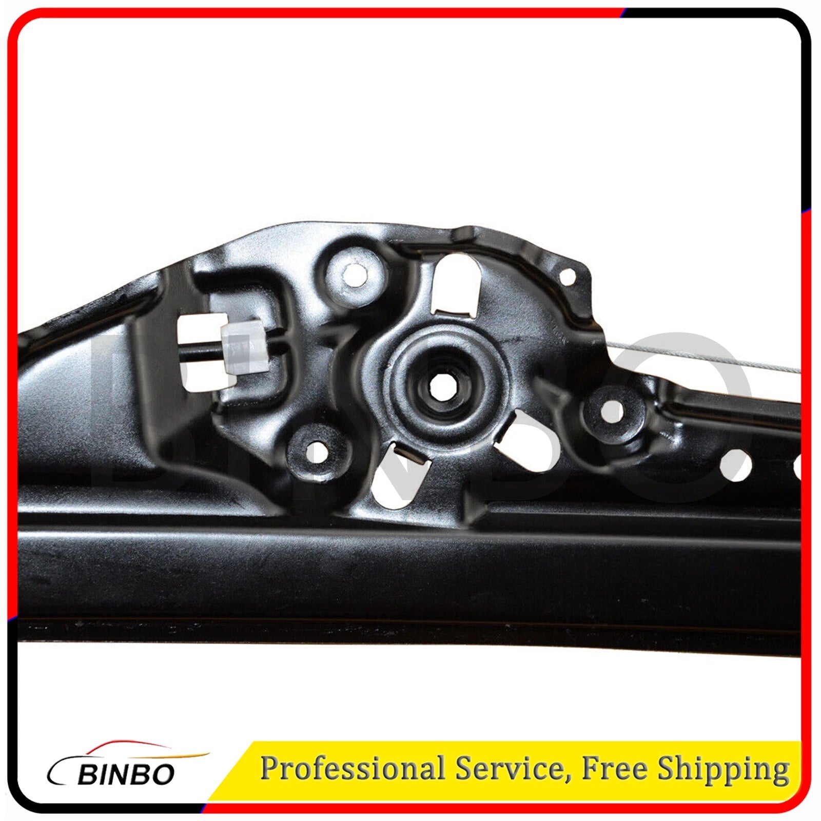 Fit for 2006-2010 BMW 550i M5 Rear LH Window Regulator 51357184745 07FC0E-D4 - KOEEK