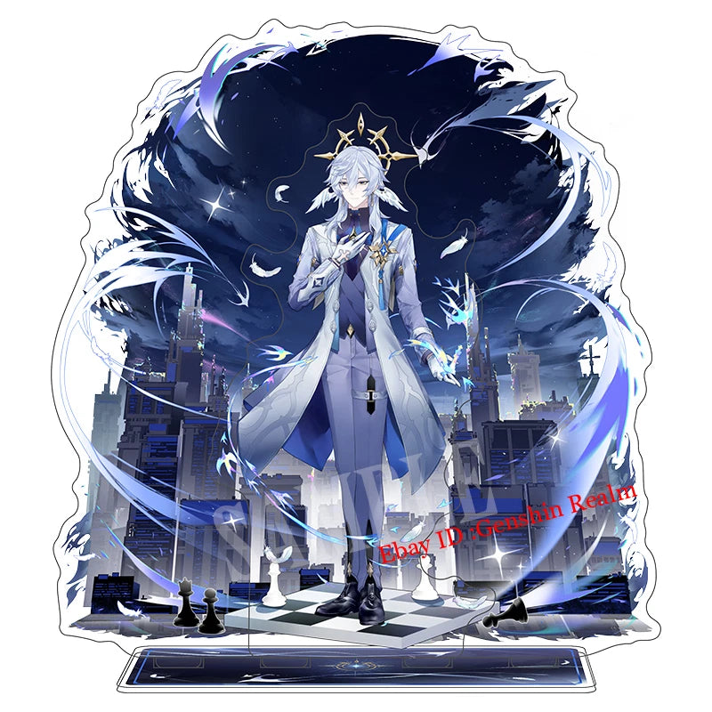 Anime Honkai: Star Rail Sunday Acrylic Desktop Stand Figure Collection Decor 07FC0E-D4 - KOEEK