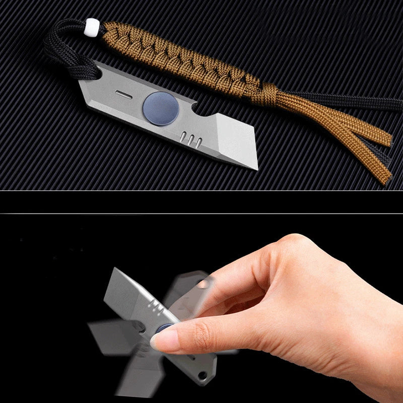 EDC Titanium Alloy Multi Tools Pry Bar Crowbar Opener Wrench Spinner Toy Hot 07FC0E-D4 - KOEEK