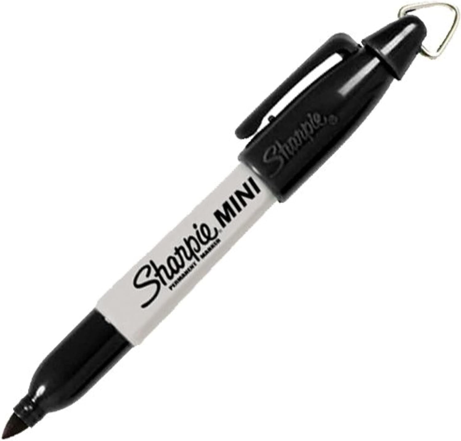 new Sharpie Mini Permanent Markers, Fine Point, 1 Count (Pack of 4), Black