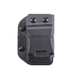 Tactical Carrier IWB/OWB Magazine Holster w/Quick Clip For 9mm/.40 Double Stack 07FC0E-D4 - KOEEK