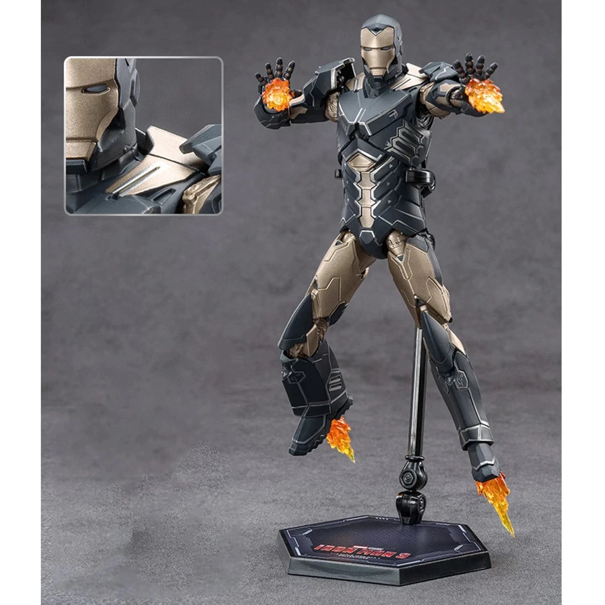 ZD Toys Marvel Iron Man Mark 15 MK15 1/10 Scale 7" Action Figure Model Collector MARVEL - KOEEK