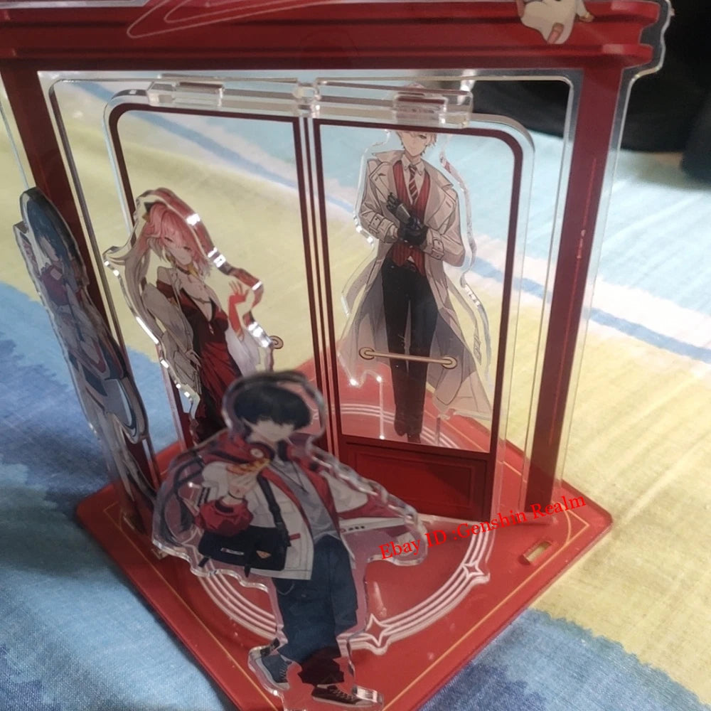 Anime Wuthering Waves Jinhsi Rotate Acrylic Desktop Stand Figure Collection Gift 07FC0E-D4 - KOEEK