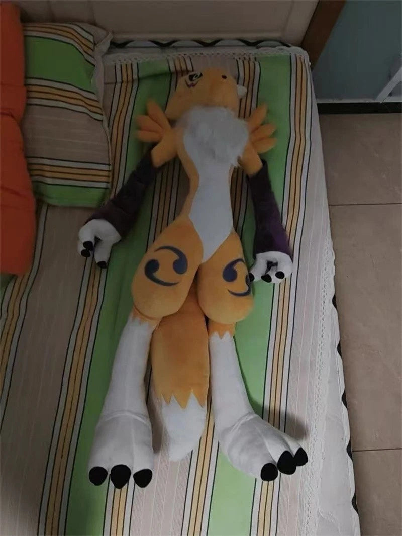 Digimon Adventure Renamon 80cm Cartoon Pillow Plush Doll Stuffed Toy Collection 07FC0E-D4 - KOEEK