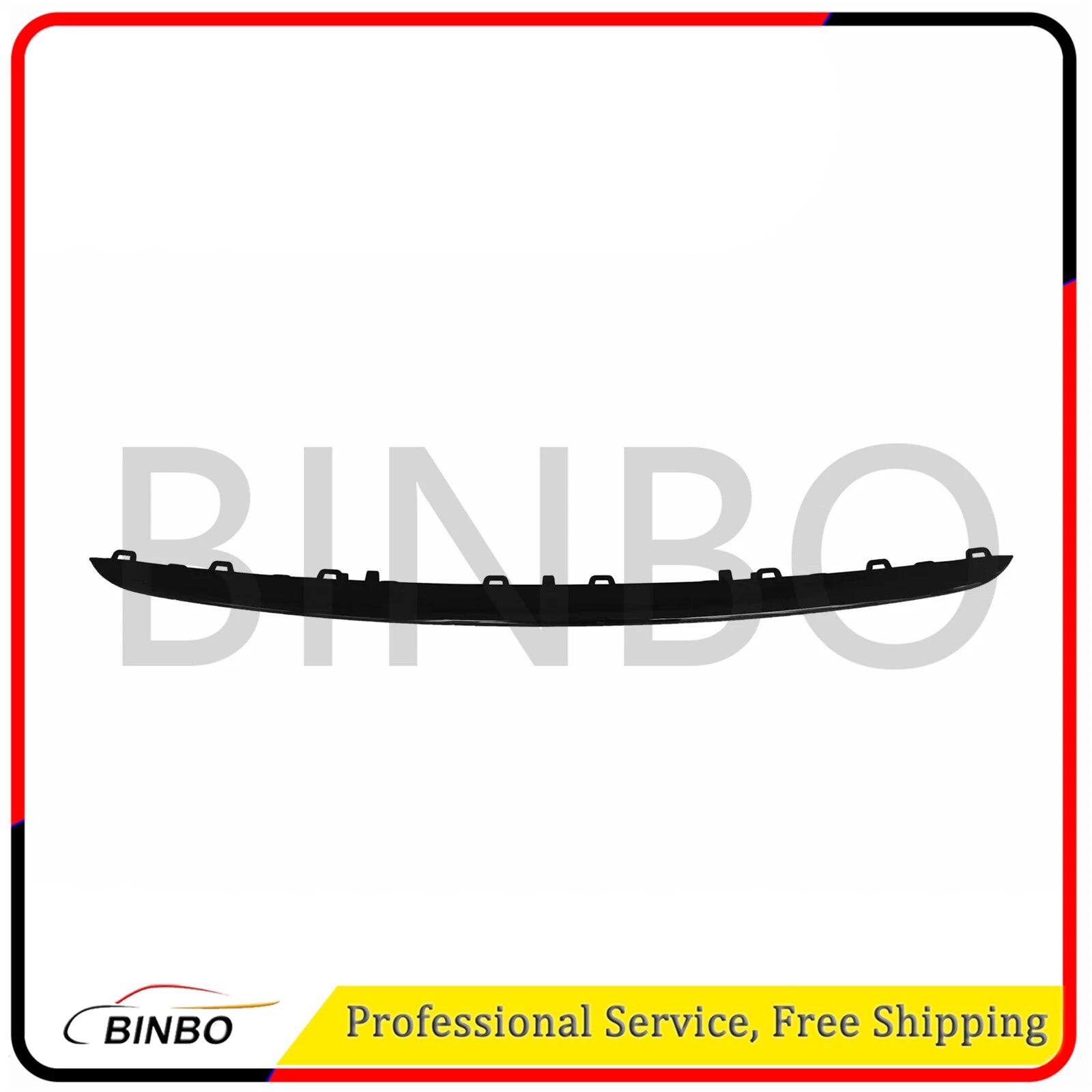 Hood Molding Grille Trim Glossy Black For 2011-2015 Mini Cooper 07FC0E-D4 - KOEEK