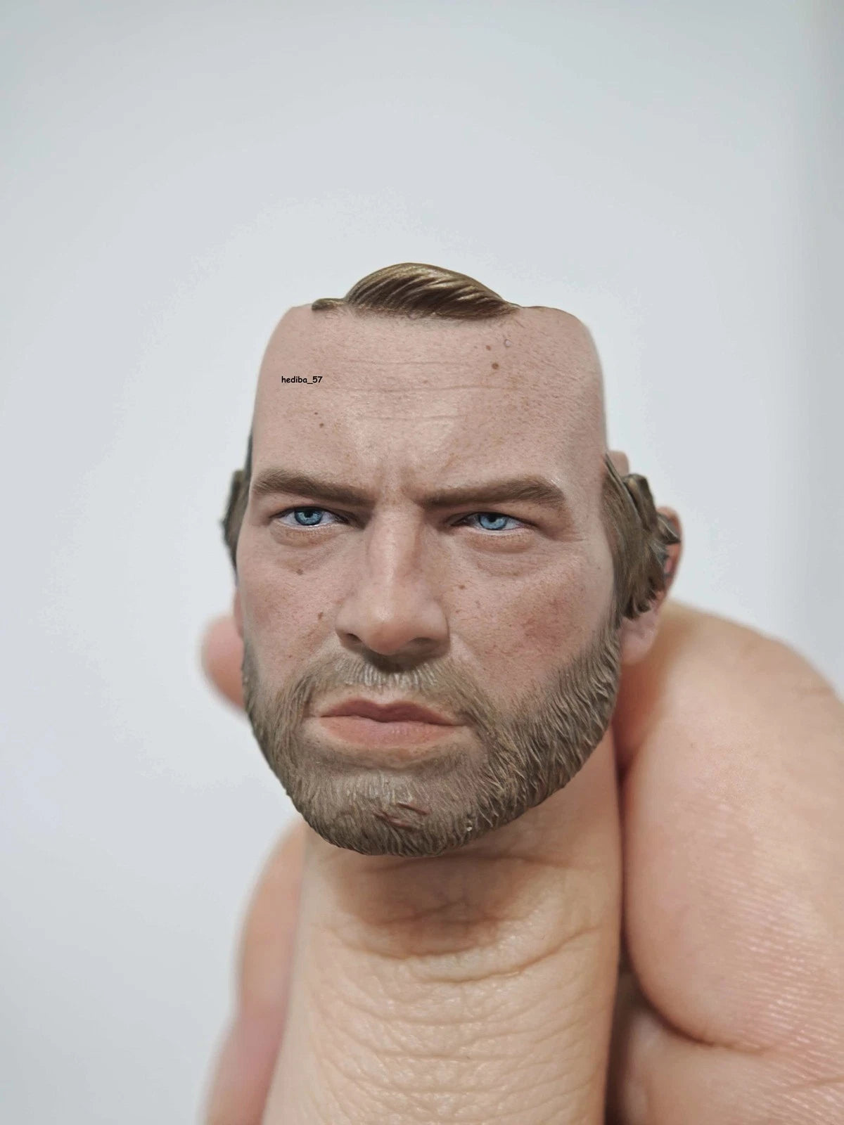 1/6 Scale Arthur Medium Beard Painted Head Sculpt Accessories For 12'' Figure 07FC0E-D4 - KOEEK