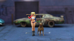 MINI TOY 1/64 people Harley Quinn sexy girl figure diorama  mini sand 07FC0E-D4 - KOEEK