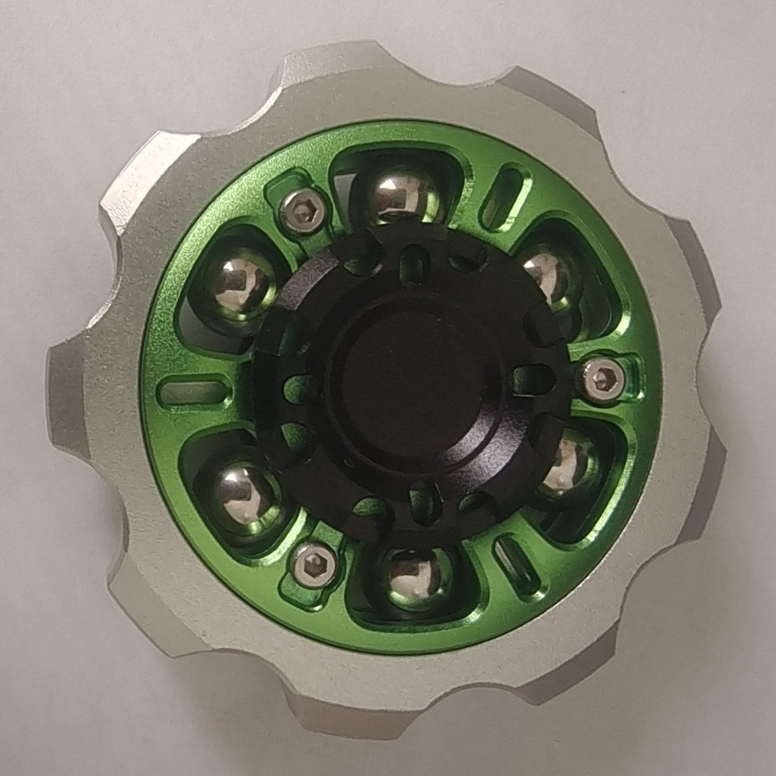 Gear Burst Metal Fidget Spinner EDC Adult Fidget Toys Hand Spinner ADHD Tool 07FC0E-D4 - KOEEK